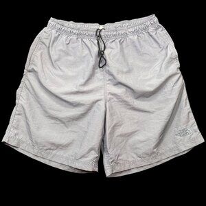 The North Face Mens Gray Summer Wear Elastic Drawstring Waist Shorts Size Large
